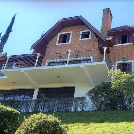 Casa E Vista Privilegiadas No Alto Do Capivari Campos do Jordão Esterno foto